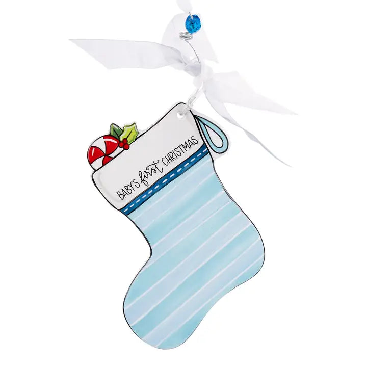 NEW!!! Peppermint Boys Stocking