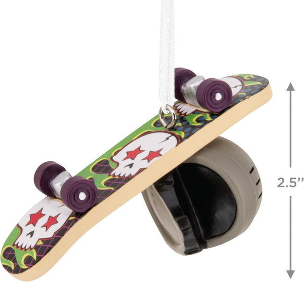Skateboard and Helmet