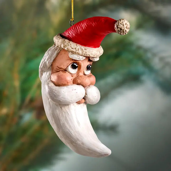 NEW!!! Crescent Moon Santa