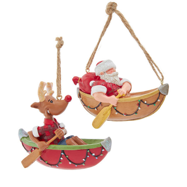 Coming Soon!!! Reindeer or Santa in Canoe