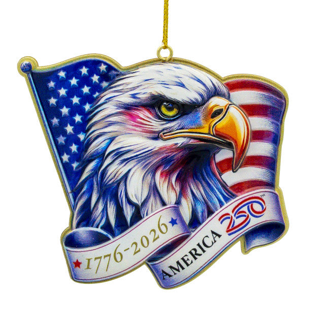 Coming Soon!!! 1776-2026 America 250th 3D Eagle head with flag