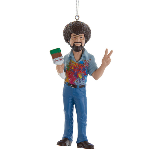 Coming Soon!!! Bob Ross With Paint Splatter Shirt