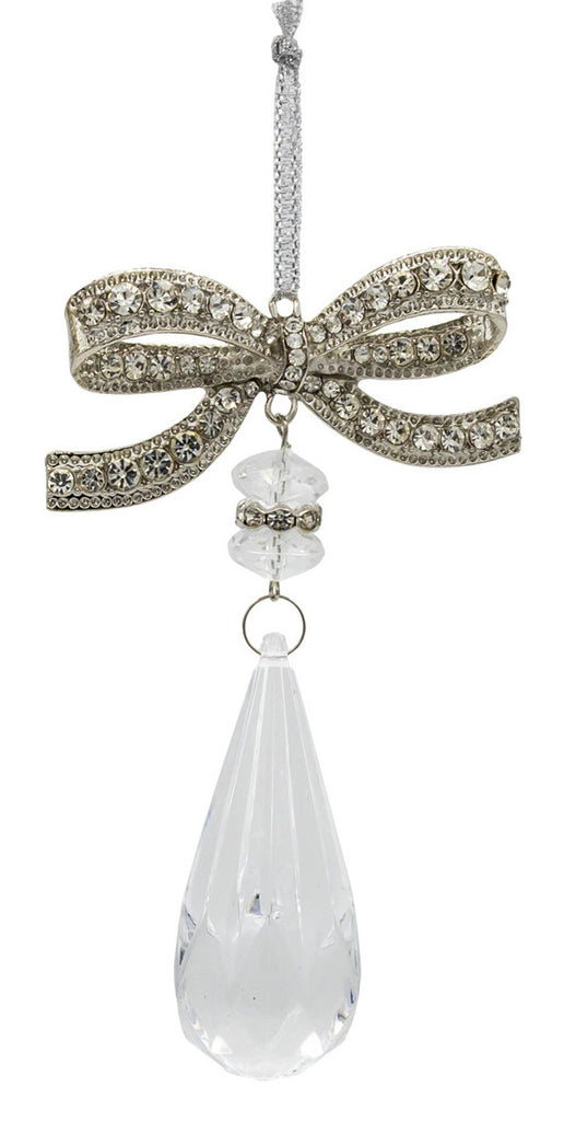 Coming Soon!!! Acrylic Bow with Crystal Drop (2 options)