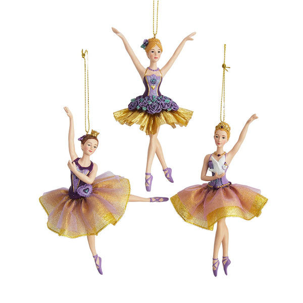 Coming Soon!!! Purple & Gold Ballerina (3 options)