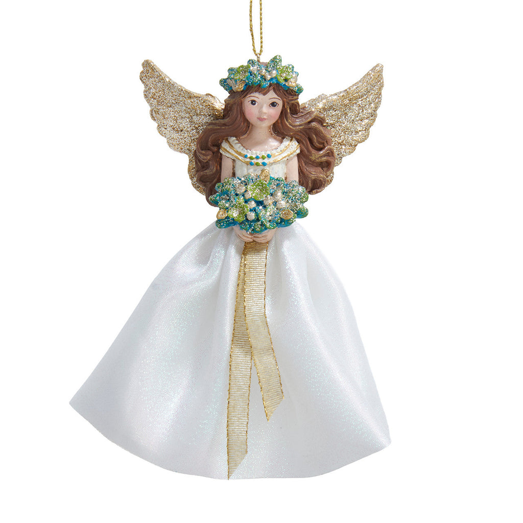 NEW!!! Gold, Blue & Green Contemporary Angel