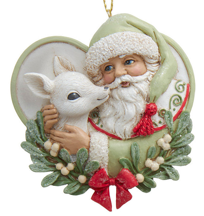 NEW!!!  Santa Wreath (2 options)