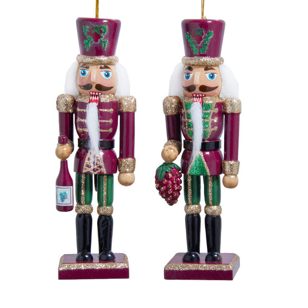 Coming Soon!!! 6" Burgundy Wine Nutcracker (2 Options)