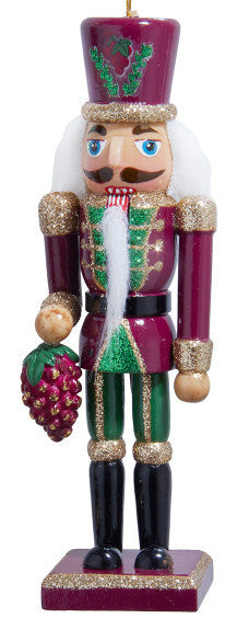 Coming Soon!!! 6" Burgundy Wine Nutcracker (2 Options)