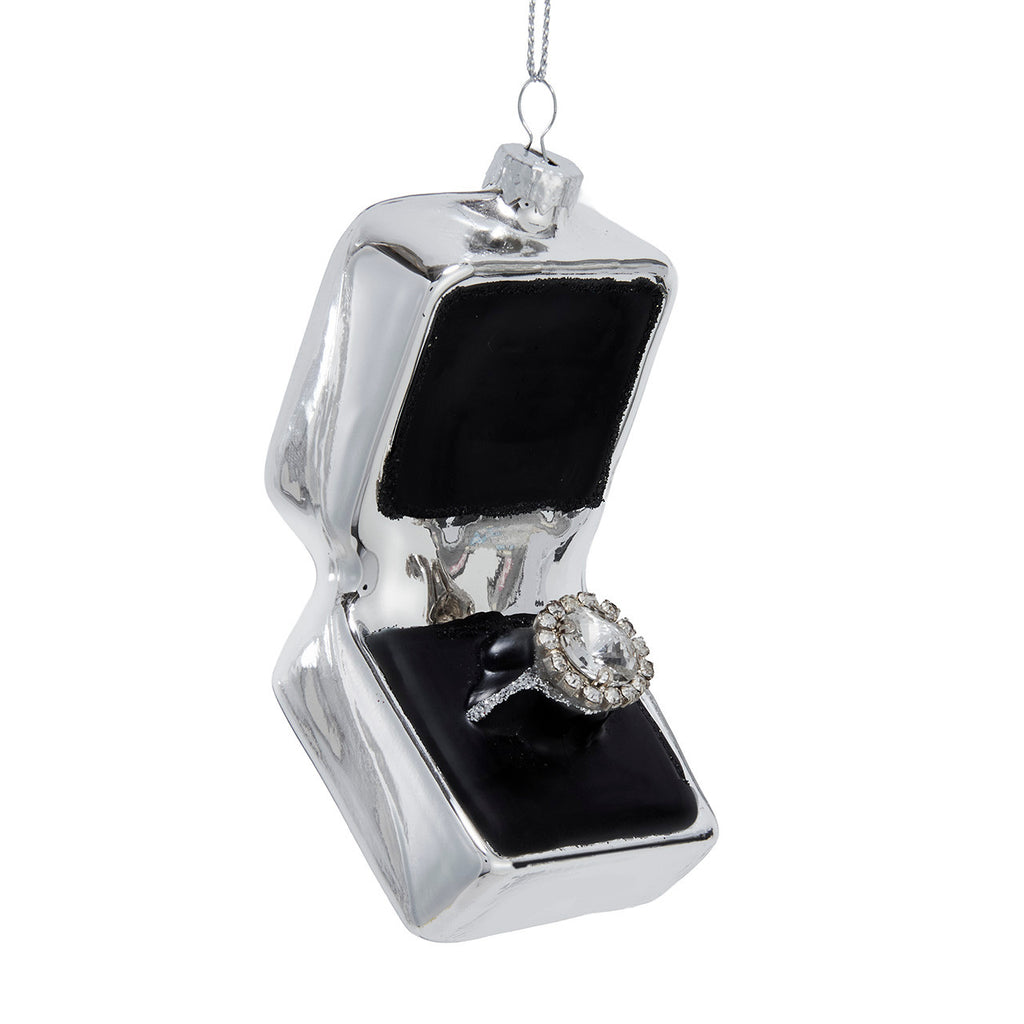 Coming soon!!! Silver Glass Ring Box