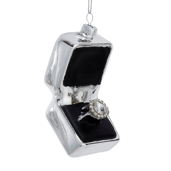 Coming soon!!! Silver Glass Ring Box