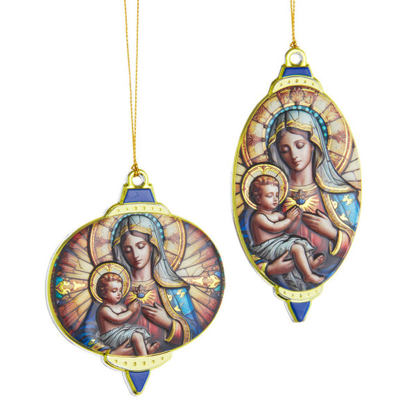coming Soon!!! Jesus and Mary Ornament (2 options)