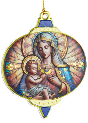coming Soon!!! Jesus and Mary Ornament (2 options)