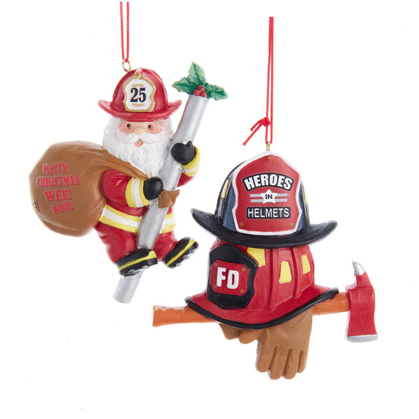 Firefighter Ornamants (2 options)