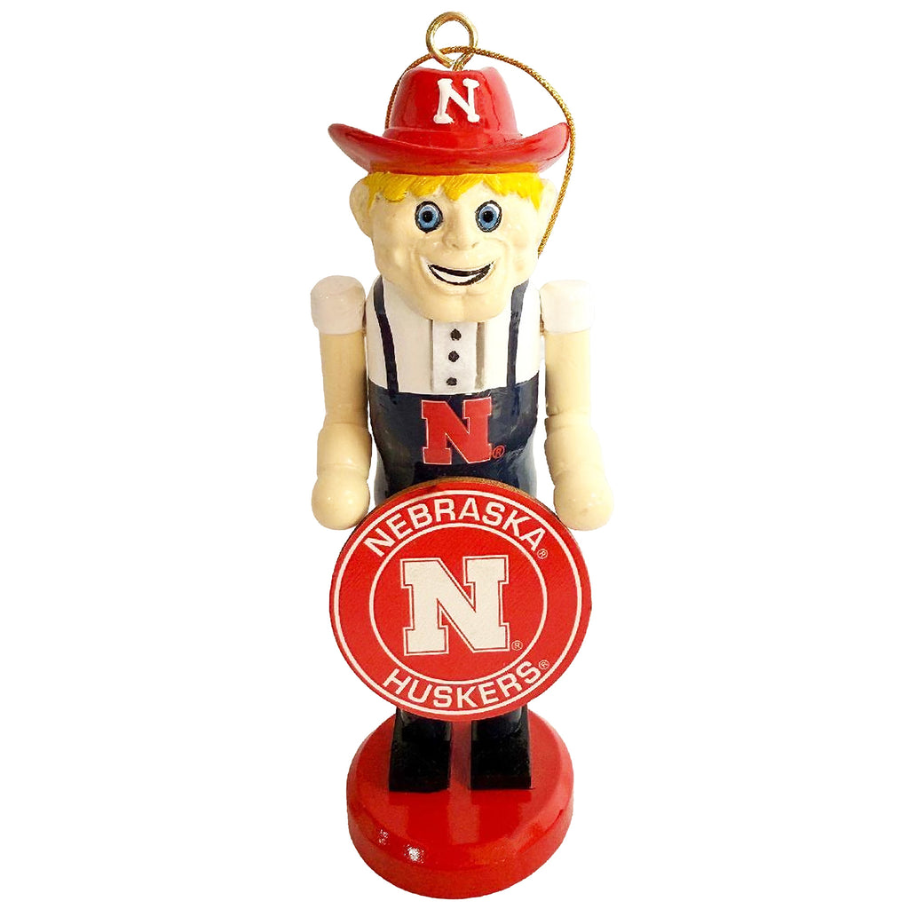 Nebraska Huskers Nutcracker Ornament