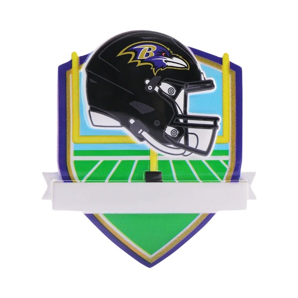 Baltimore Ravens Shield Ornament