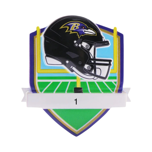 Baltimore Ravens Shield Ornament