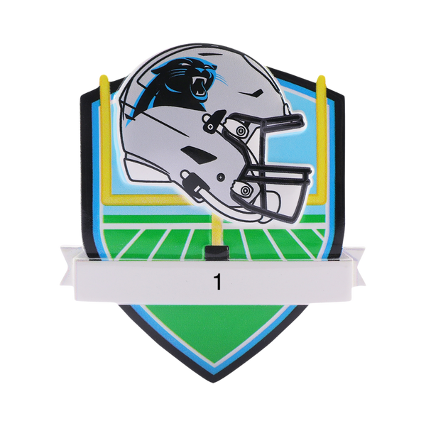 Carolina Panthers Shield Ornament