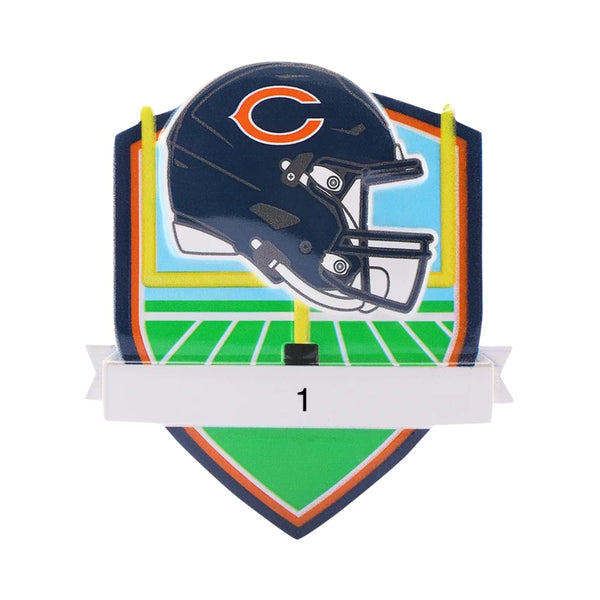 Chicago Bears Shield Ornament