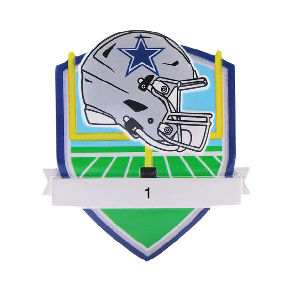 Dallas Cowboys Shield Ornament