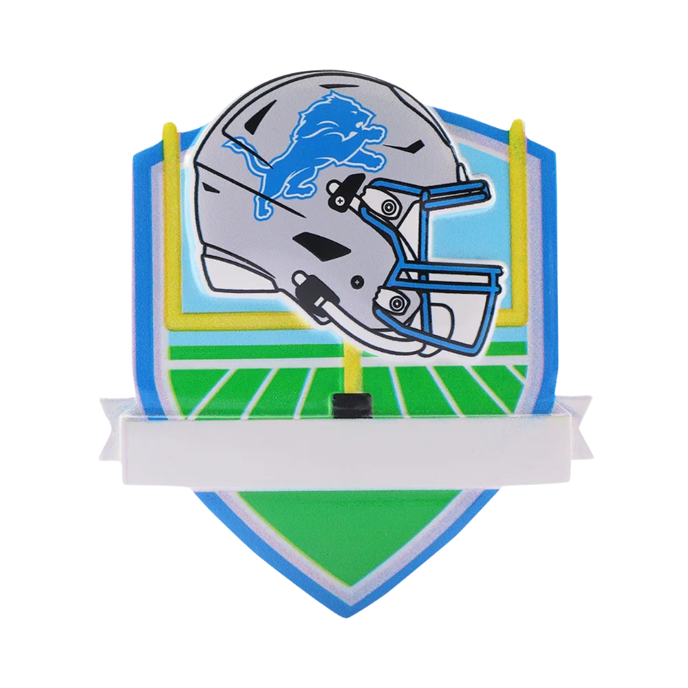 Detroit Lions Shield Ornament