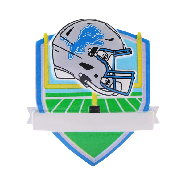 Detroit Lions Shield Ornament