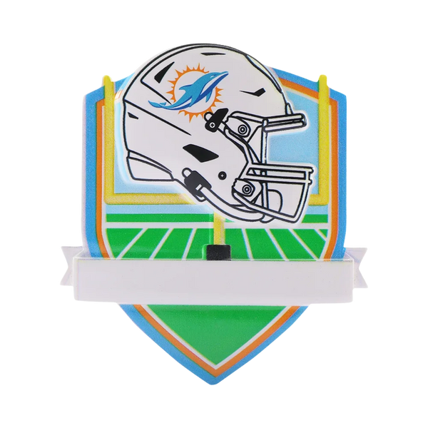 Miami Dolphins Shield Ornament