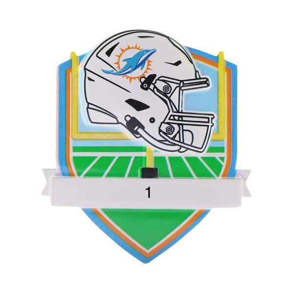 Miami Dolphins Shield Ornament