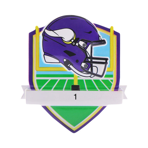 Minnesota Vikings Shield Ornament