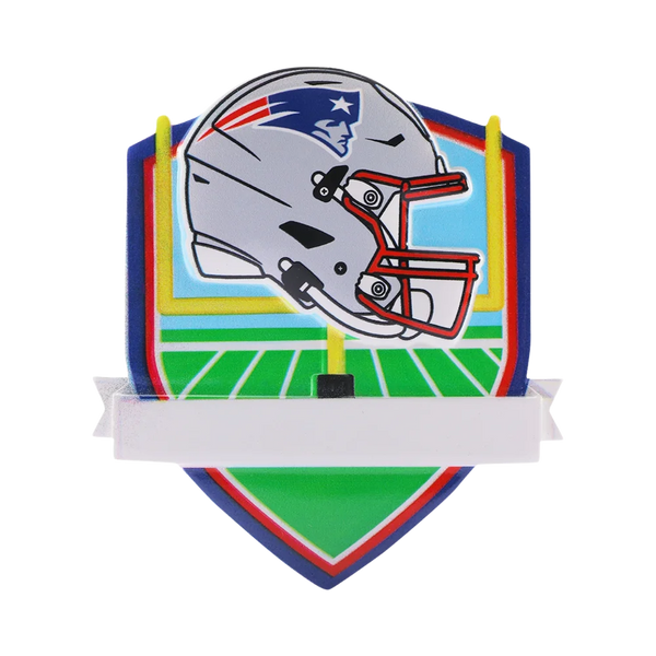 New England Patriots Shield Ornament