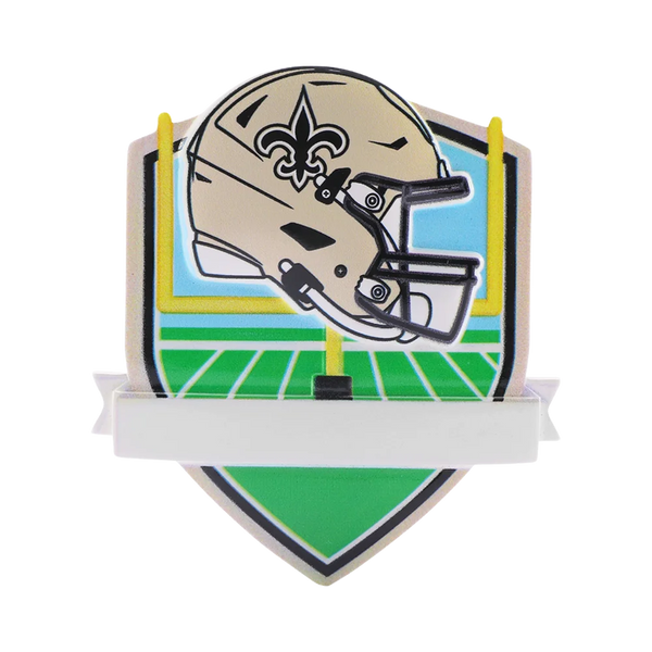 New Orleans Saints Shield Ornament