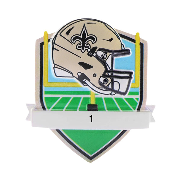 New Orleans Saints Shield Ornament