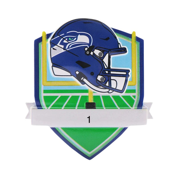 Seattle Seahawks Shield Ornament