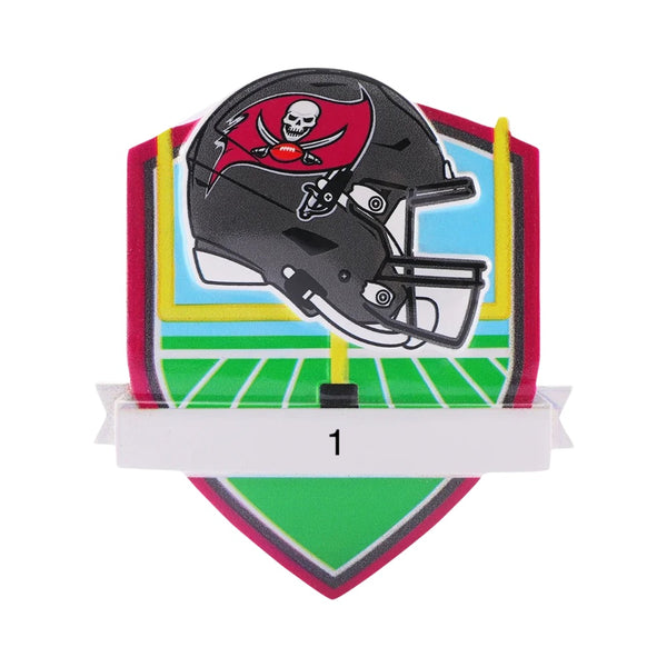 Tampa Bay Buccaneers Shield Ornament