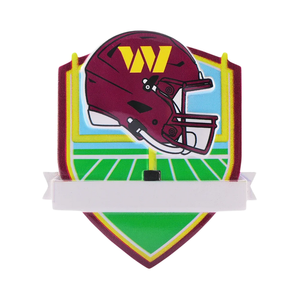 Washington Commanders Shield Ornament