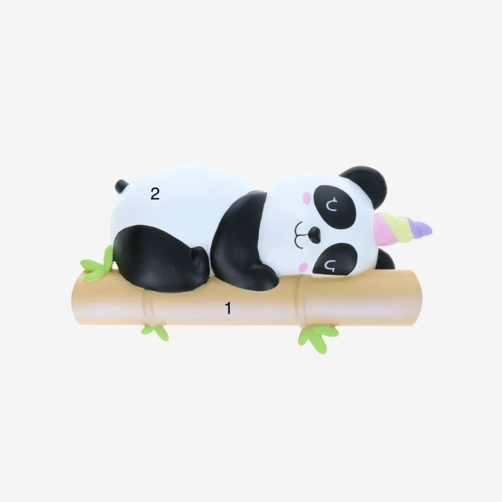Coming Soon! Sleeping Pandacorn ornament