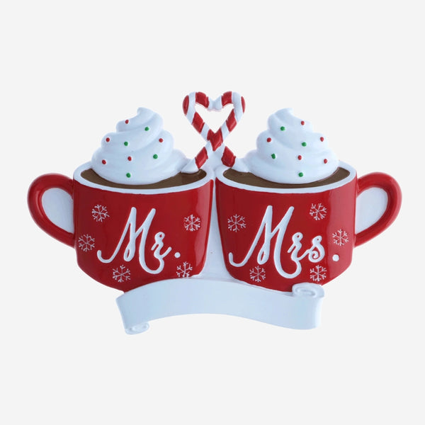 Mr and Mrs Hot Cocoa mugs