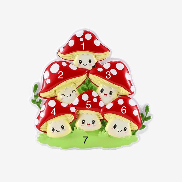 coming soon! Mushroom family of 6