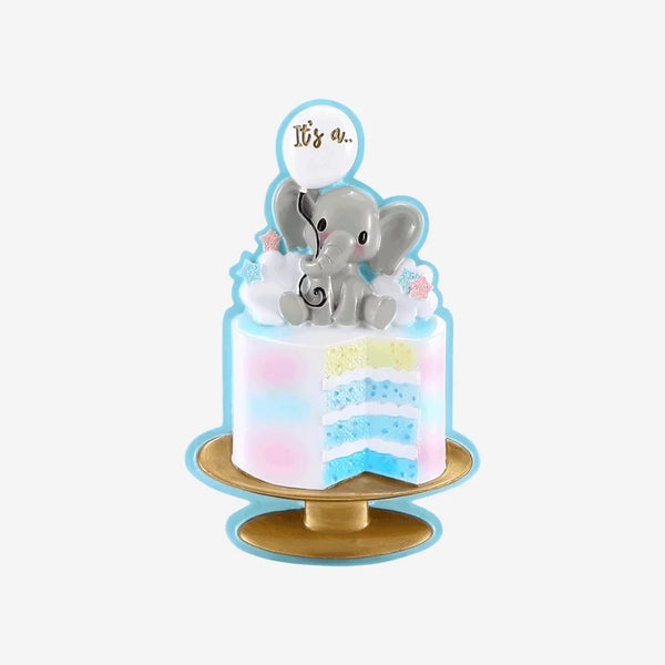 NEW!!! Gender reveal cake (2 options)