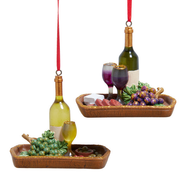 NEW!!! Wine With Tray (2 options)