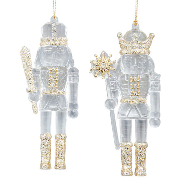 Coming Soon!!! Clear Nutcracker with Gold Accents (2 options