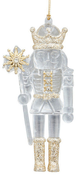 Coming Soon!!! Clear Nutcracker with Gold Accents (2 options