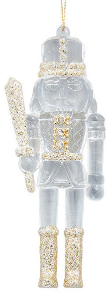 Coming Soon!!! Clear Nutcracker with Gold Accents (2 options