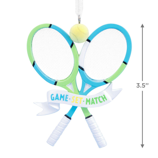 Game Set Match Tennis Rackets
