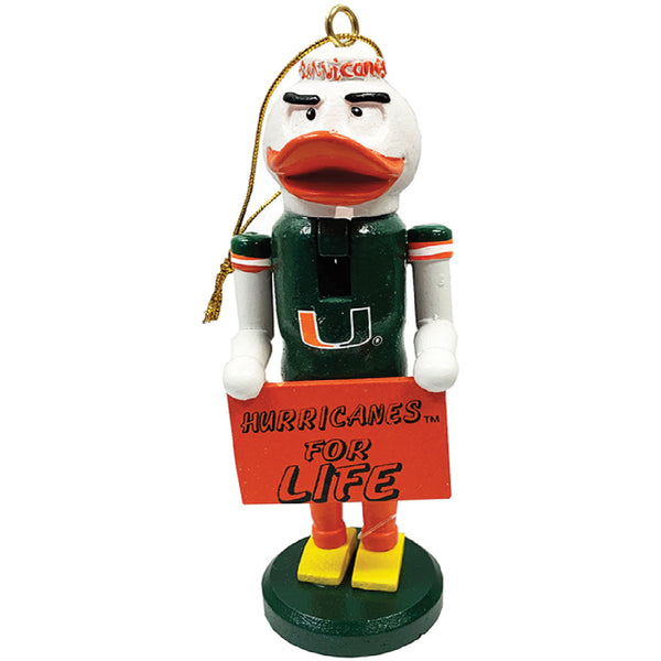 University of Miami Nutcracker Ornament