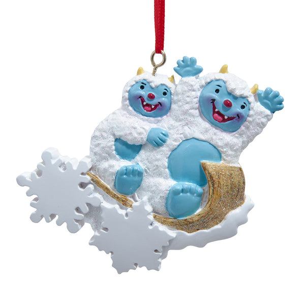 Coming Soon!!! Yeti Family of 2 Sledding