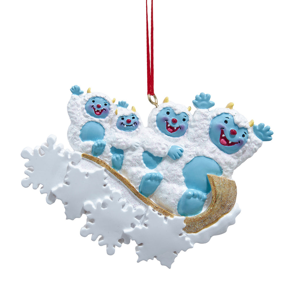 Coming Soon!!! Yeti Family Of 4 Sledding