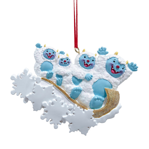 Coming Soon!!! Yeti Family Of 4 Sledding