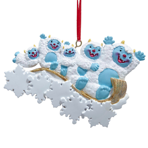 Coming Soon!!! Yeti Family of 5 Sledding
