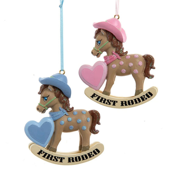 NEW!!! "First Rodeo" Baby's 1st Rocking Horse