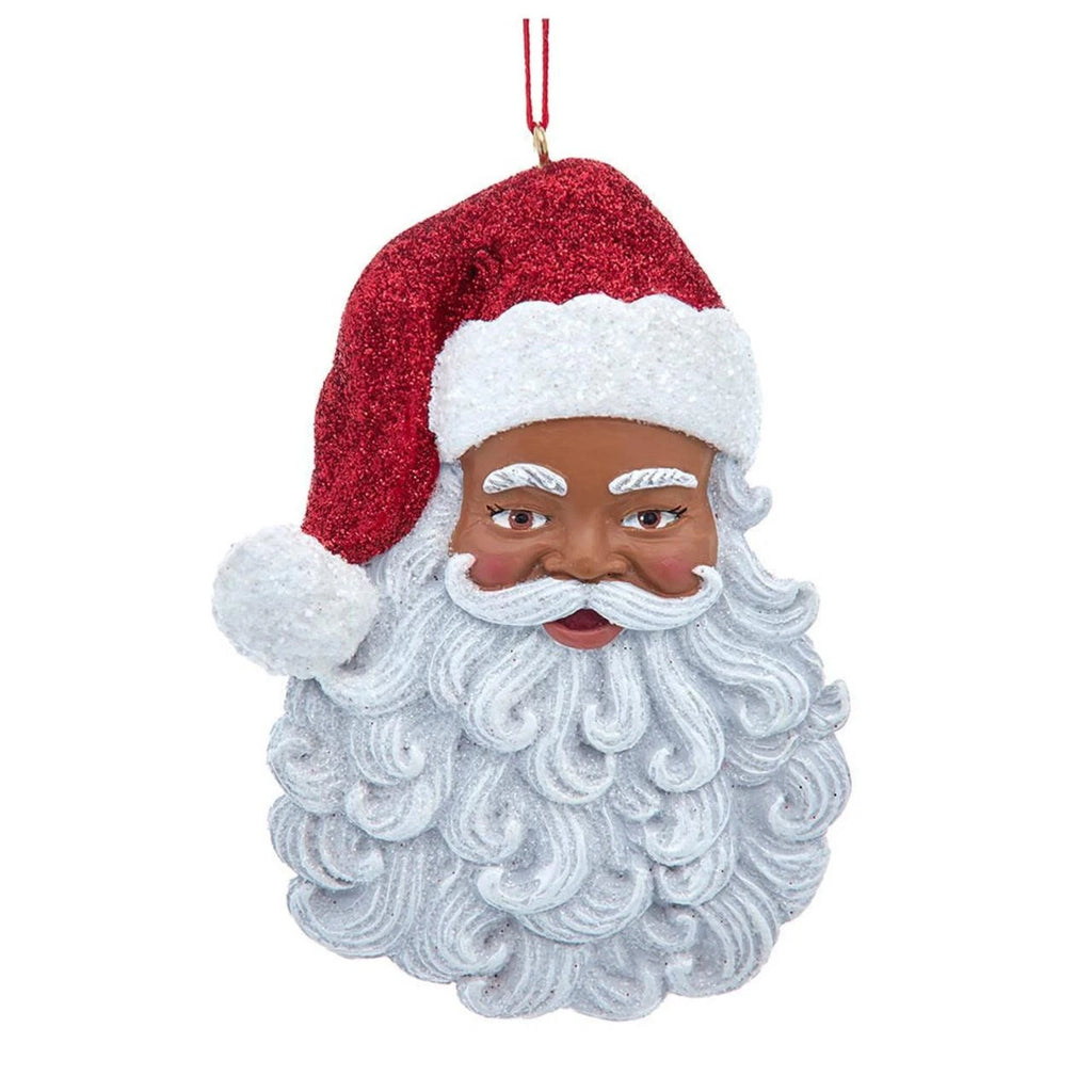 African American Santa Head